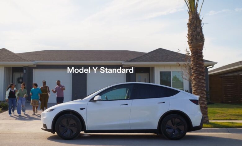 Tesla apresenta versão mais barata do Model 3 e Model Y