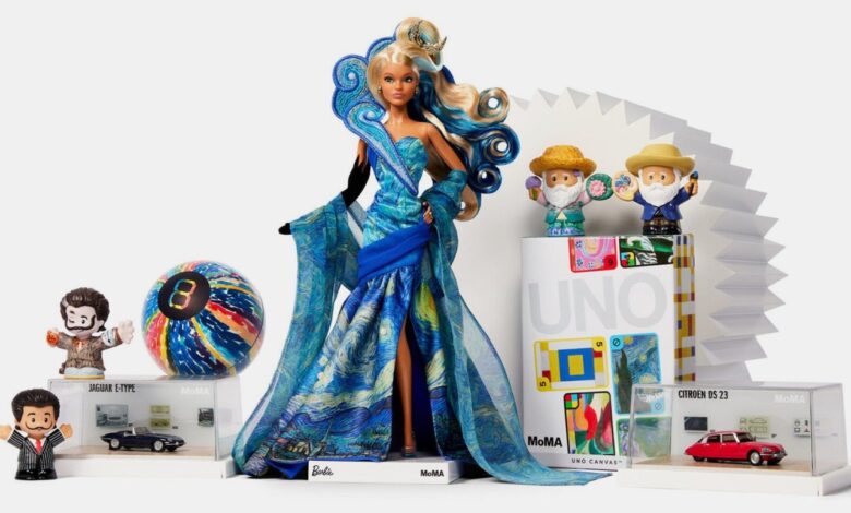 MoMA e Mattel transformam obras em design pop culture