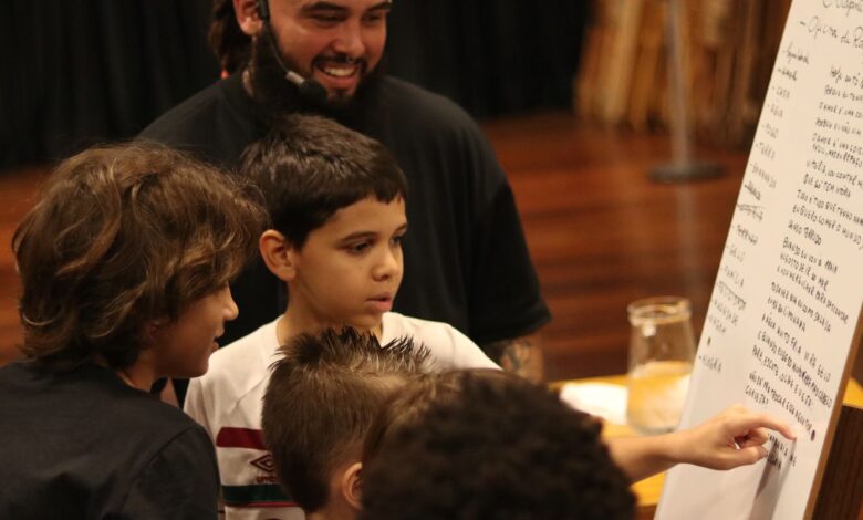 Projeto leva educação poética a escolas do Rio de Janeiro