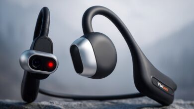 Design inova com fones de ouvido que capturam imagens