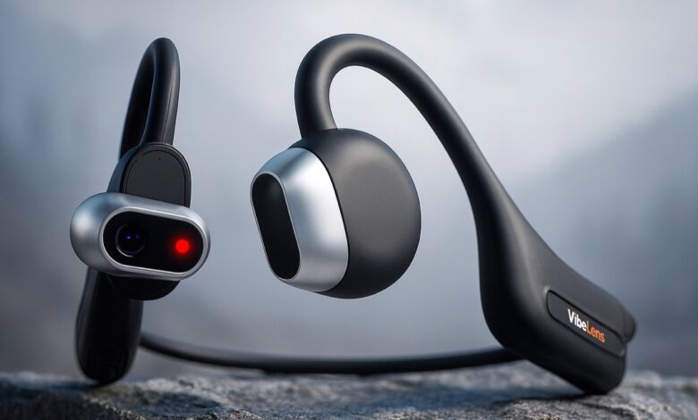Design inova com fones de ouvido que capturam imagens