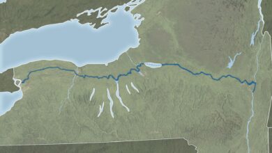 NASA celebra 200 anos do Erie Canal visto do espaço