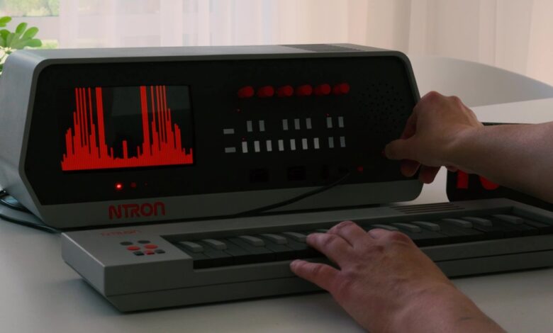 Ntron Arcade une design e chiptune em projeto DIY
