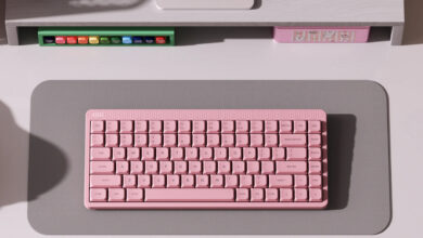 NuPhy apresenta Node75 com Touch Bar para design mecânico