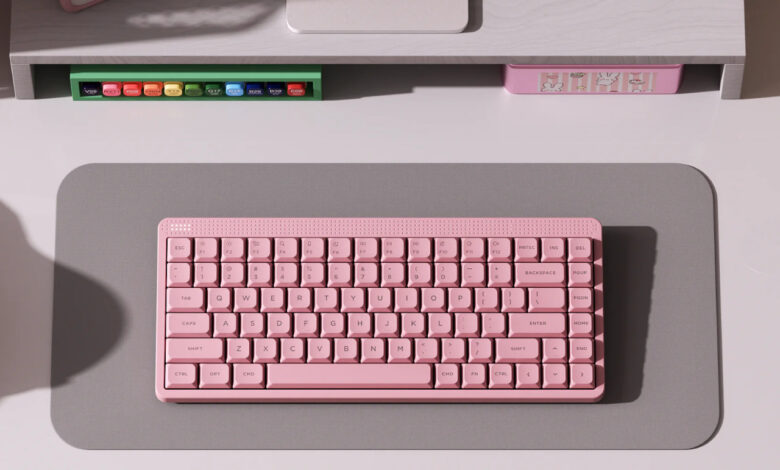 NuPhy apresenta Node75 com Touch Bar para design mecânico