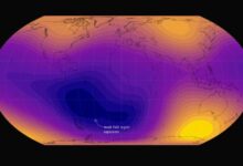 NASA identifica falha crescente no campo magnético da Terra