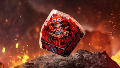 One Piece lança keycap para teclado mecânico inovador