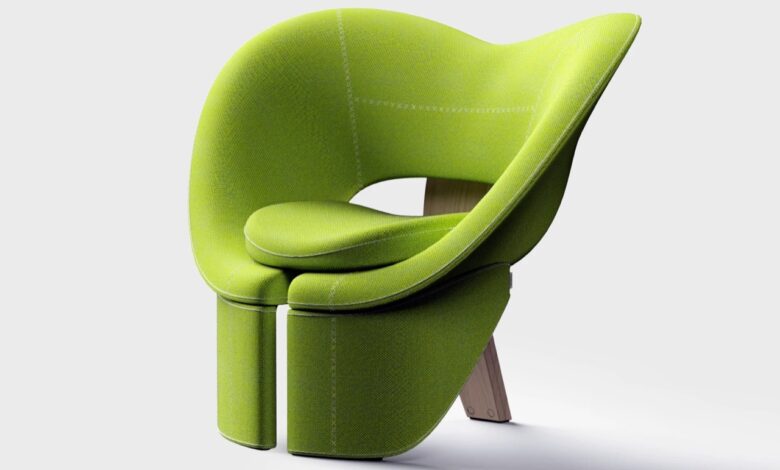 Design apresenta cadeira com formato de pelve humana