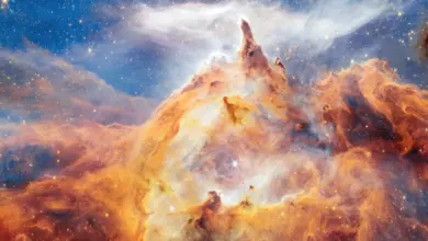 Telescópio Webb revela formação de estrelas na Nebulosa Lobster