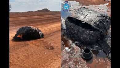 Foguete chinês provoca destruição no interior da Austrália