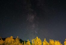 NASA observa chuvas de meteoros Orionids sem lua 2025