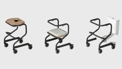 Roll Walker apresenta design acessível para envelhecer com dignidade
