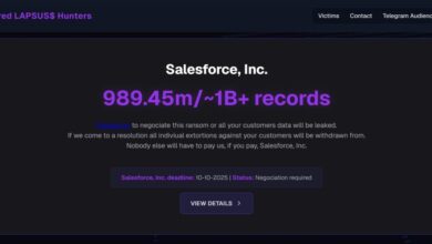 Salesforce sofre breach com 1B de registros expostos