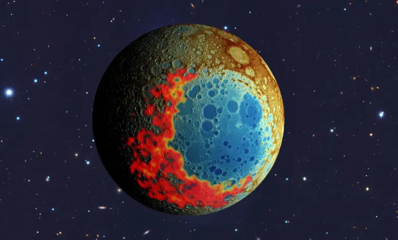 Estudo revela segredo de 4 bilhões de anos no polo sul lunar