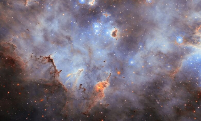 Hubble captura nebulosas em nova missão fotográfica