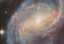 Hubble revela anel de estrelas em nova missão científica