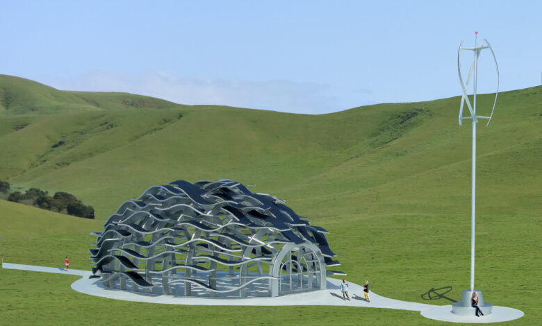 Solar Winds apresenta pavilion que integra arquitetura e energia