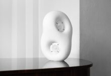 Design transforma alto-falante em escultura para galeria