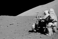 NASA abre amostras lunares da missãão Apollo 17 de 1972