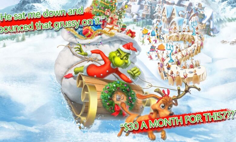 Novo jogo do Grinch gera críticas intensas de usuários gamers