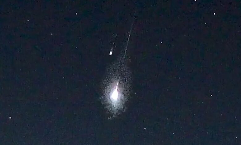 NASA investiga fenômeno de meteoros com luz duplicada
